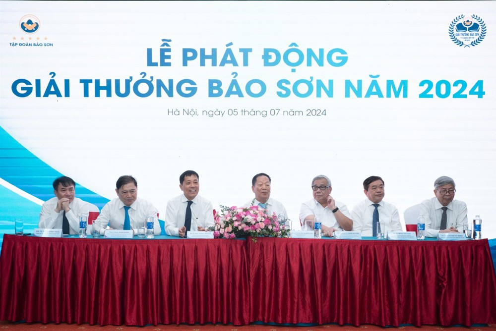 Báo Tri thức & Cuộc sống: Giải thưởng Bảo Sơn 2024: Trao 120.000 USD cho công trình có tính thực tiễn cao