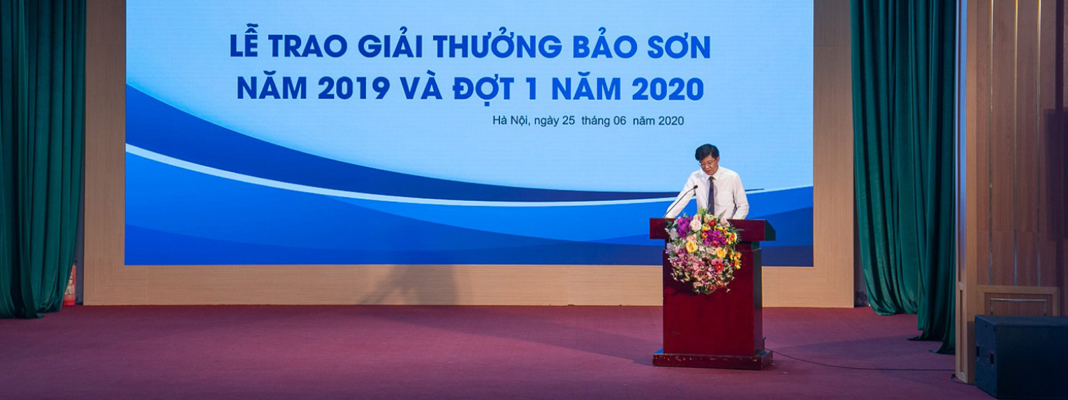 Về giải thưởng Bảo Sơn