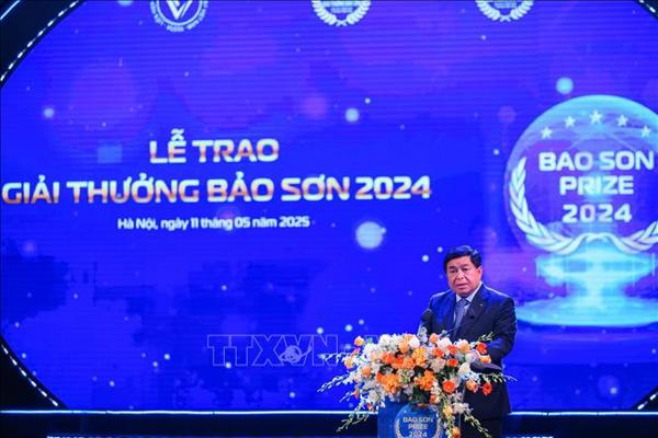 VTV Online: Phó Thủ tướng Nguyễn Chí Dũng dự Lễ trao giải thưởng Bảo Sơn 2024 cho 4 công trình xuất sắc